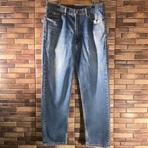 Mens Levi’s Blue Jeans 36x30 550 Fit